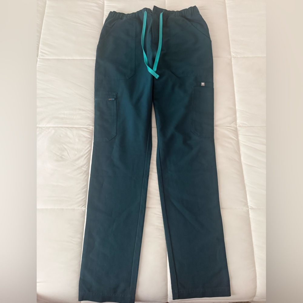 Caribbean Blue Scrub Pants